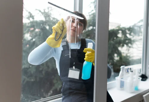 Nettoyage de vitres intérieures et extérieures au Ségur